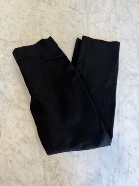 Spanx Black Stretch Slim Straight Pants Size M